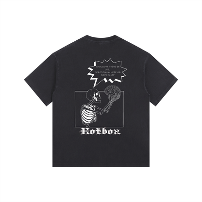 Vintage Washed Oversized Cotton T-Shirt