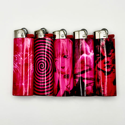 Pink lighters