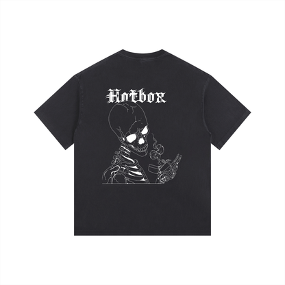 Smoking Skeleton T-Shirt